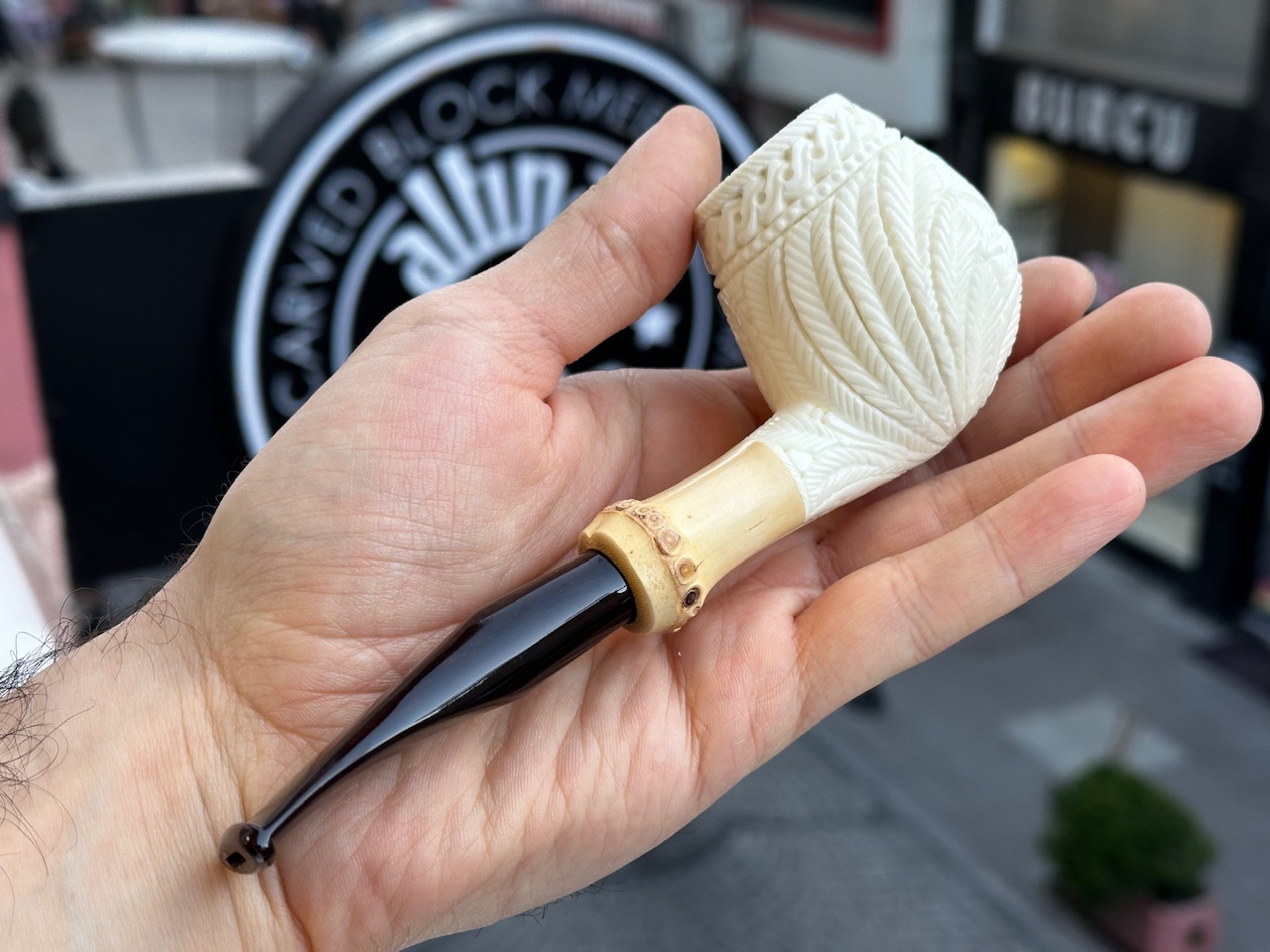 altinay-bamboo-brandy-meerschaumpfeife-drachenmotiv-bambus image 4