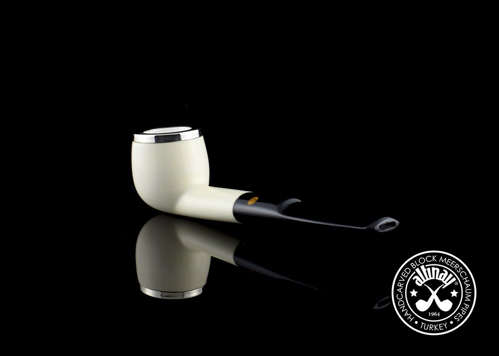 altinay-classic-top-silver-pot-meerschaumpfeife-ovaler-holm image 2