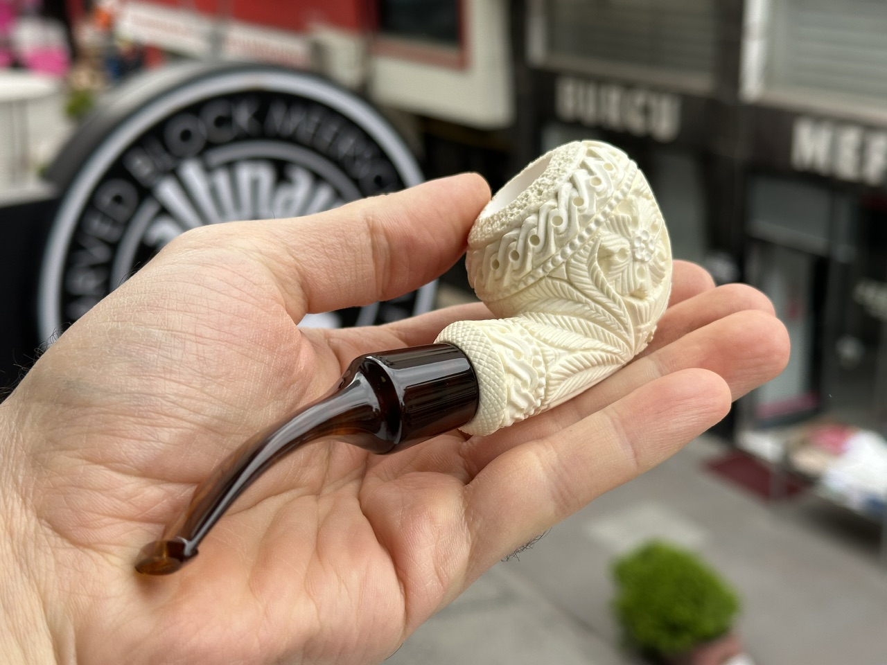 altinay-classic-pear-meerschaumpfeife-tabakpfeife-natur-glatt image 2