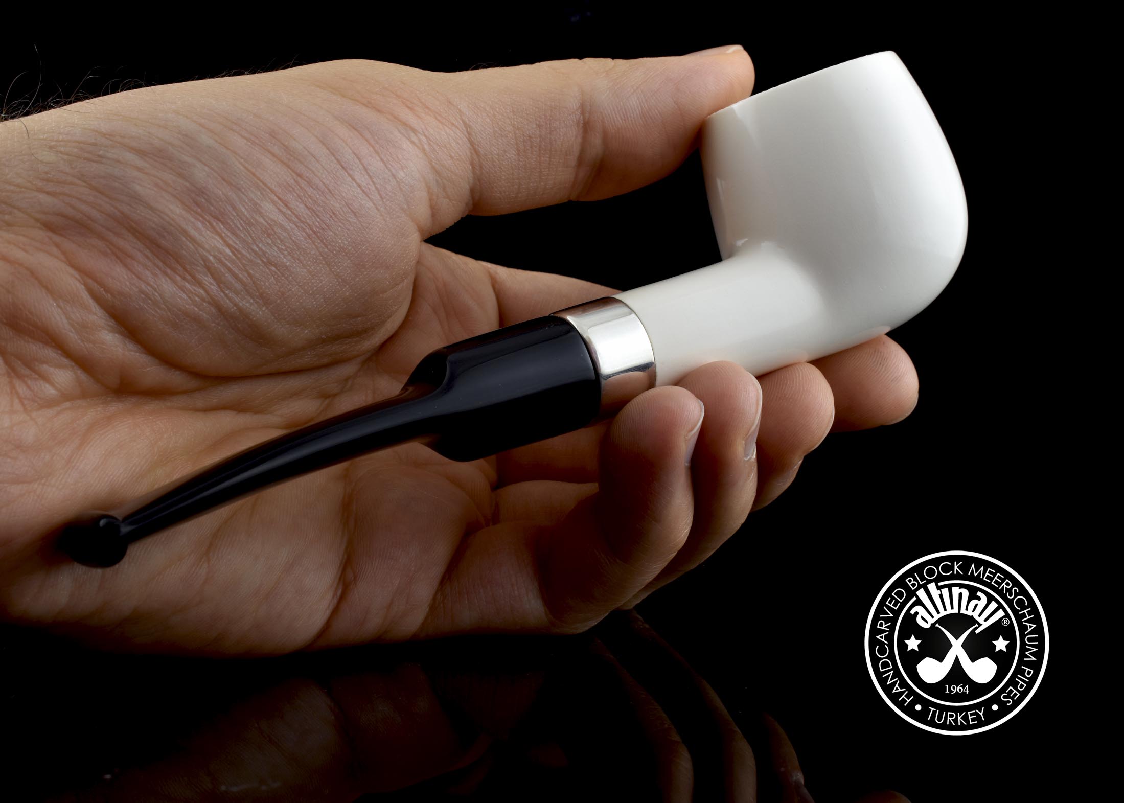 altinay-classic-pot-50192-meerschaumpfeife-silberring image 6