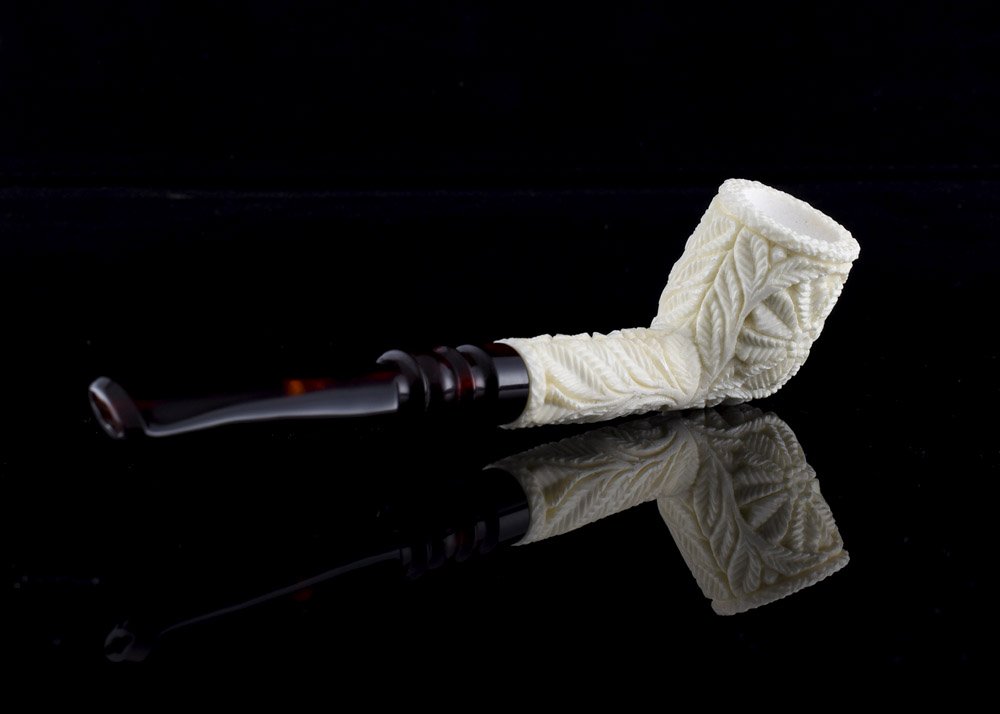 altinay-classic-billiard-meerschaumpfeife-glatt-natur-4 image 4