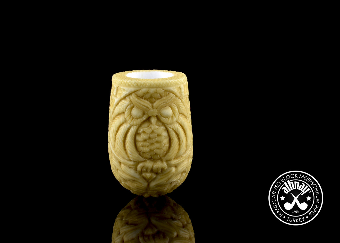 altinay-classic-billiard-eule-meerschaumpfeife image 5