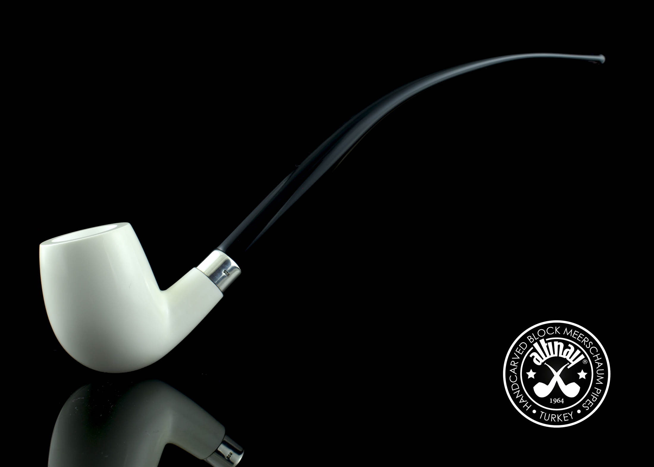 altinay-classic-churchwarden-bent-billiard-pfeife image 2