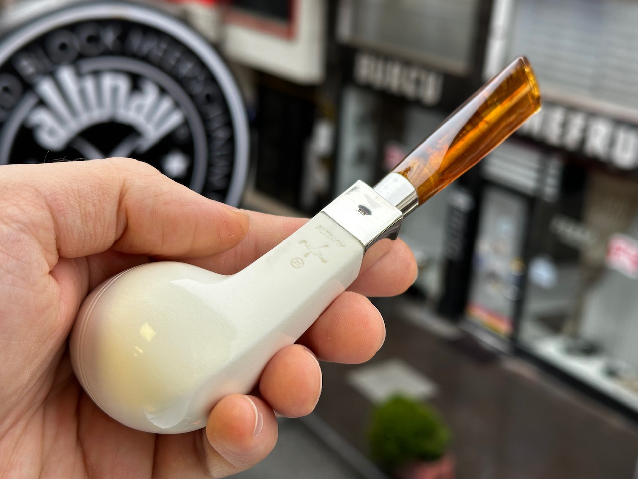altinay-spigot-bulldog-silber-meerschaumpfeife-a image 5