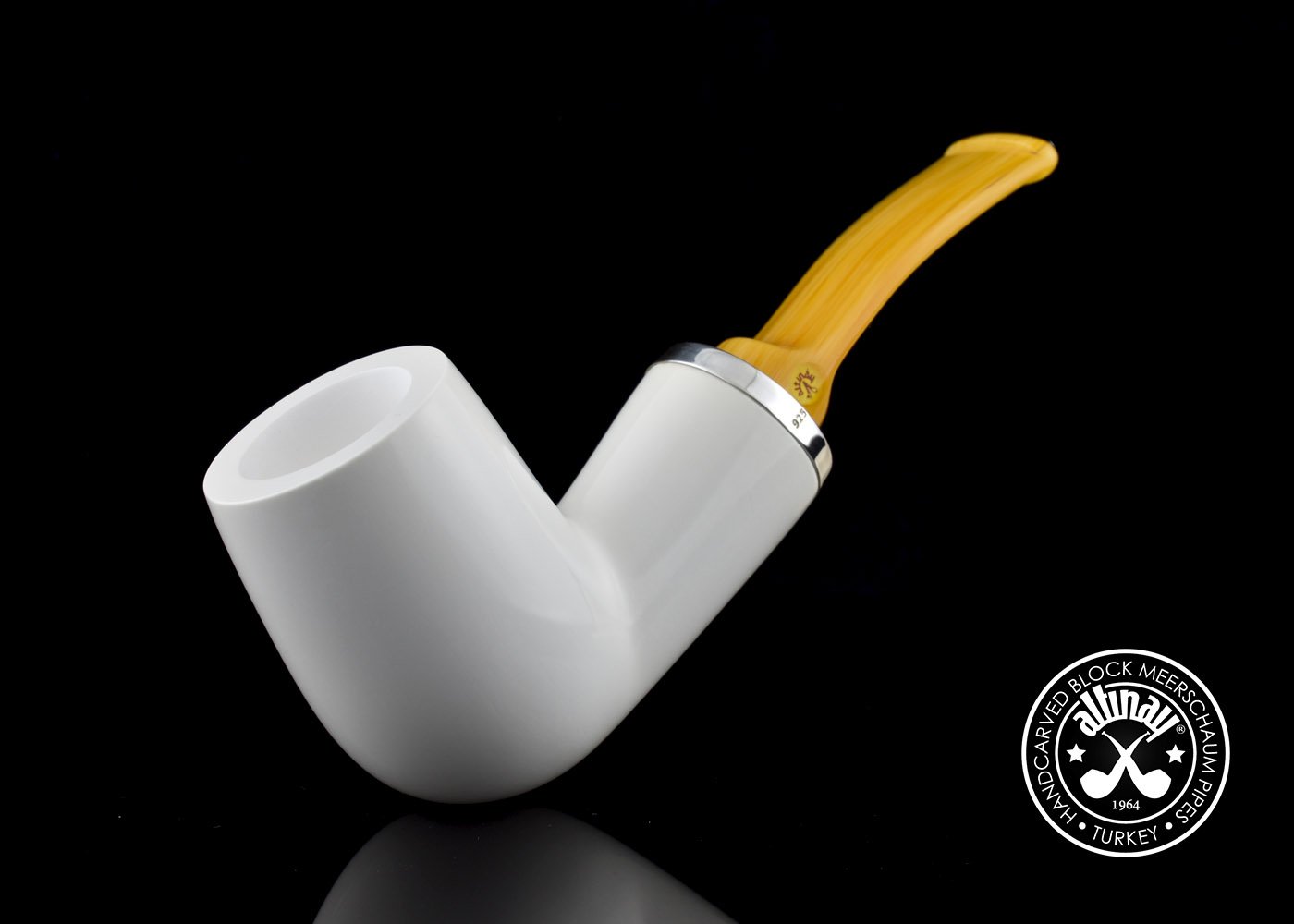 altinay-reverse-calabash-bent-billiard-meerschaumpfeife-32081 image 3