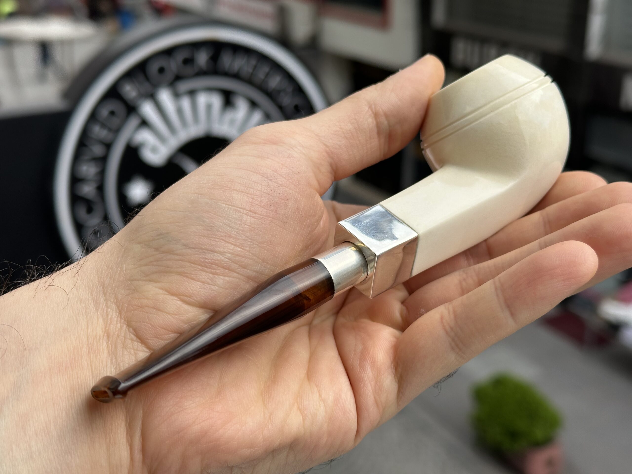 altinay-translucent-bulldog-silber-spigot-meerschaumpfeife-a image 2