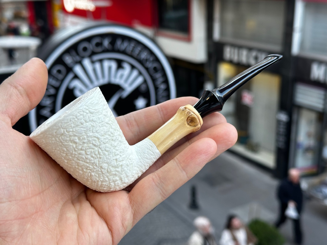 altinay-bamboo-dublin-meerschaumpfeife-bambusholm-glatt image 1
