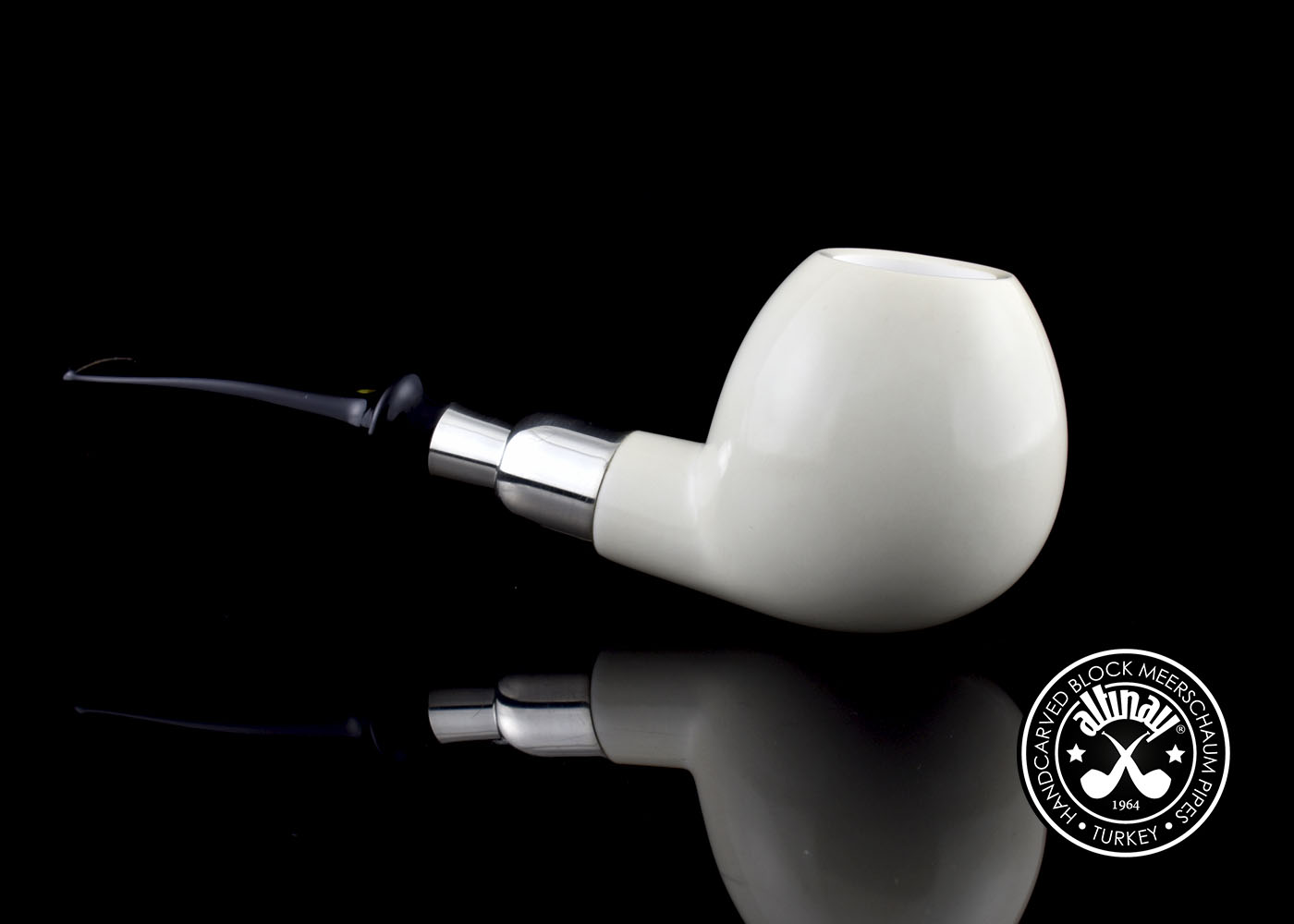 altinay-spigot-brandy-silver-spigot-meerschaumpfeife-silber image 3