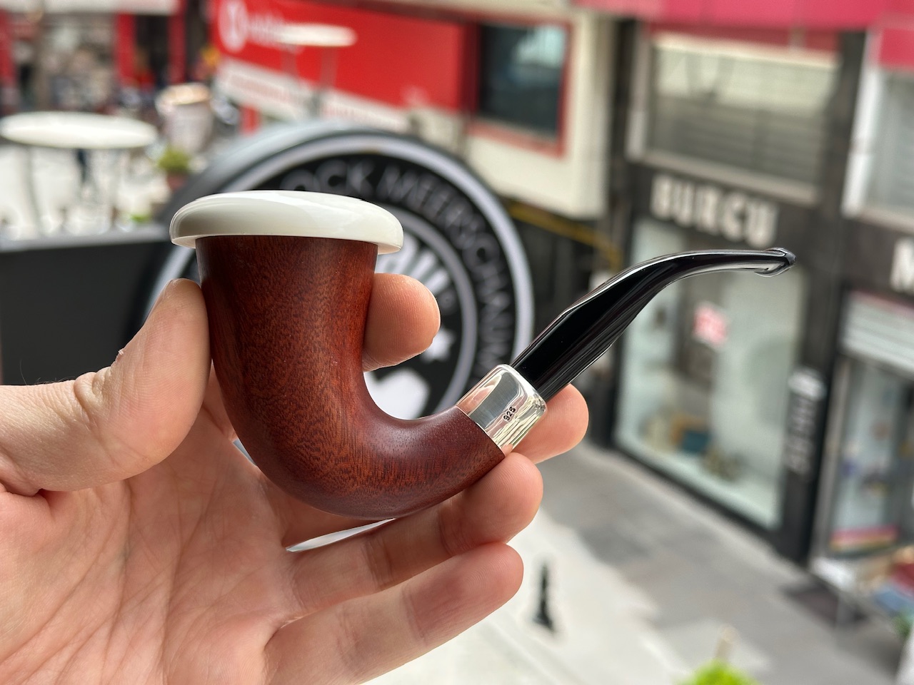 altinay-calabash-silver-army-meerschaumpfeife-silber image 2