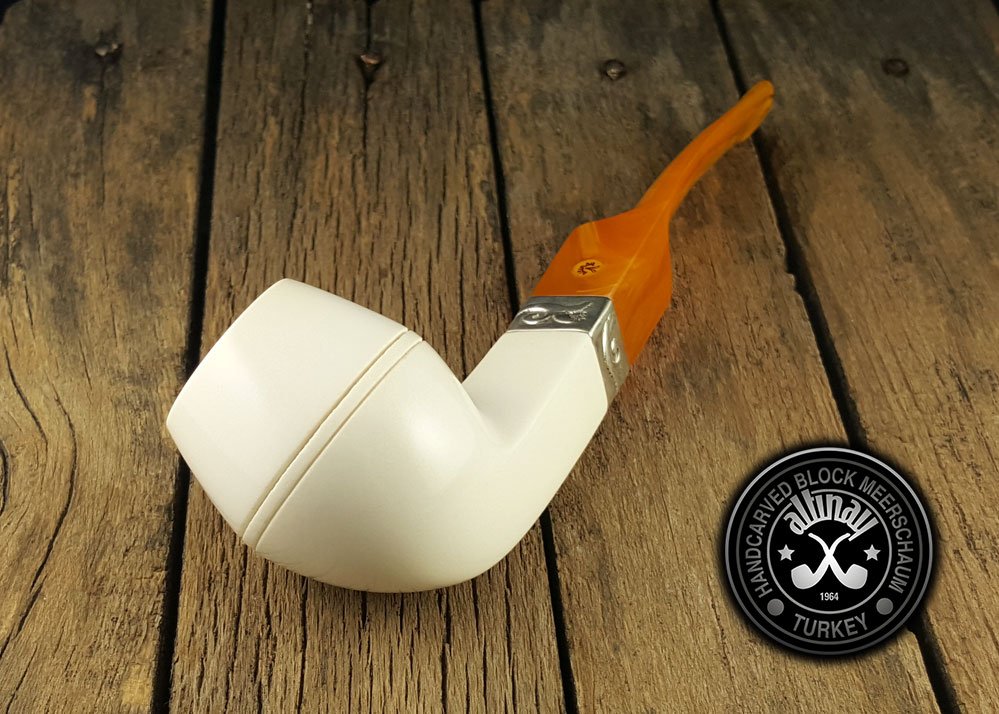 altinay-classic-bulldog-meerschaumpfeife-silberring-etui image 4