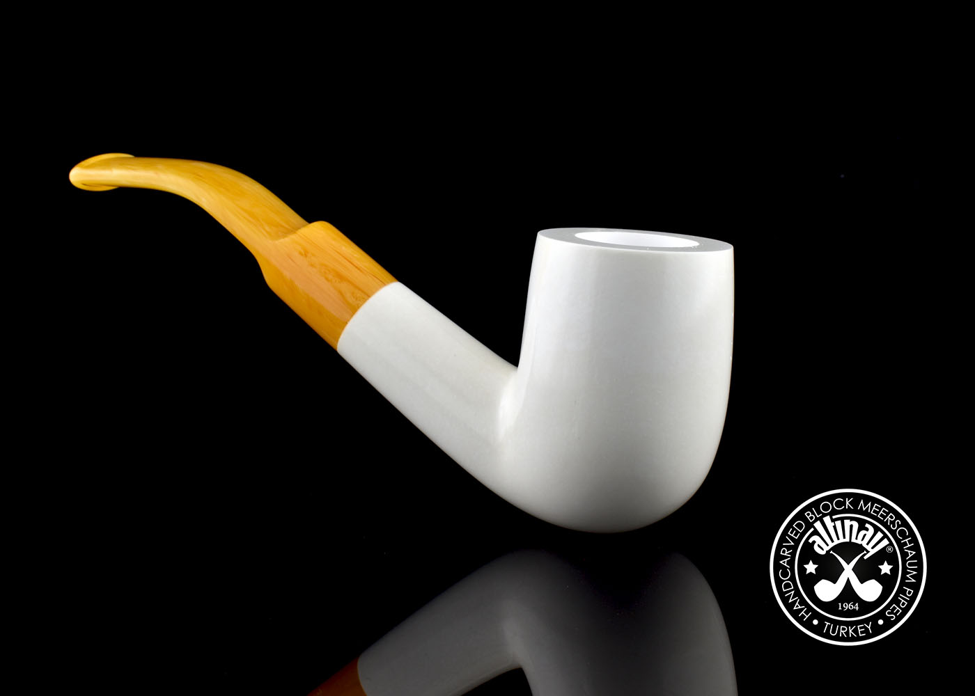 altinay-classic-bent-billiard-meerschaumpfeife-gebogen-natur-6 image 6