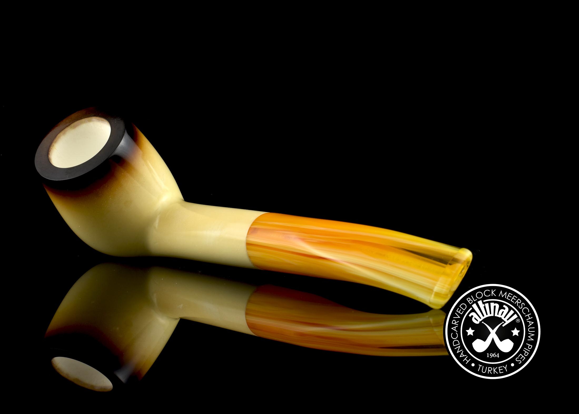 altinay-lee-van-cleef-billiard-meerschaumpfeife-calcined-glatt image 5