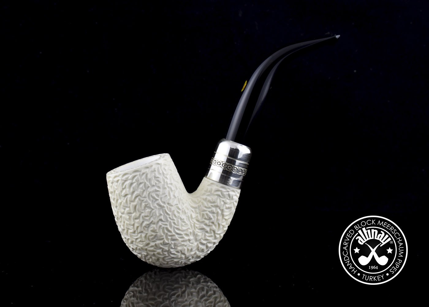 altinay-spigot-army-bent-billiard-tabakpfeife-meerschaum-gebogen image 5