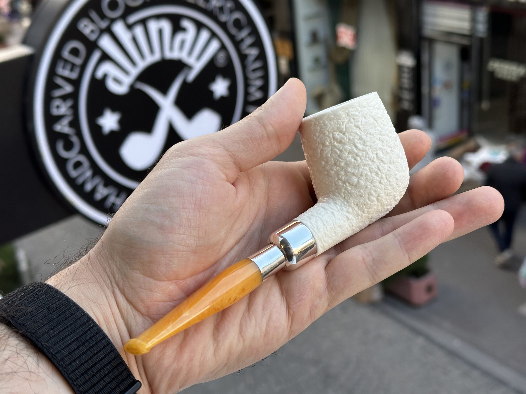 altinay-spigot-army-billiard-spigot-meerschaumpfeife image 2