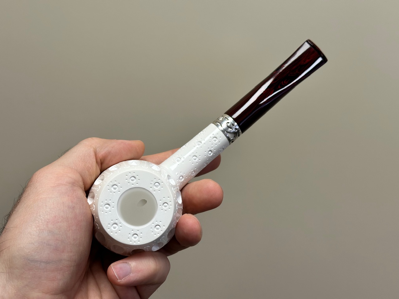 altinay-classic-apple-meerschaumpfeife-silberband-doppel image 5