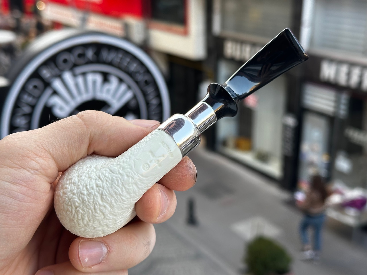 altinay-spigot-army-rhodesian-silver-meerschaumpfeife image 4