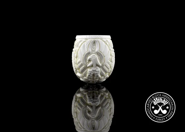 altinay-eagle-s-claw-brandy-pfeife-meerschaum-adler-motiv image 1