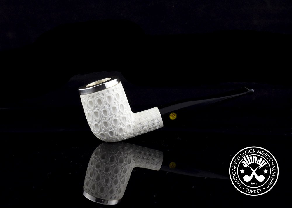 altinay-top-silver-billiard-meerschaumpfeife-silber image 3