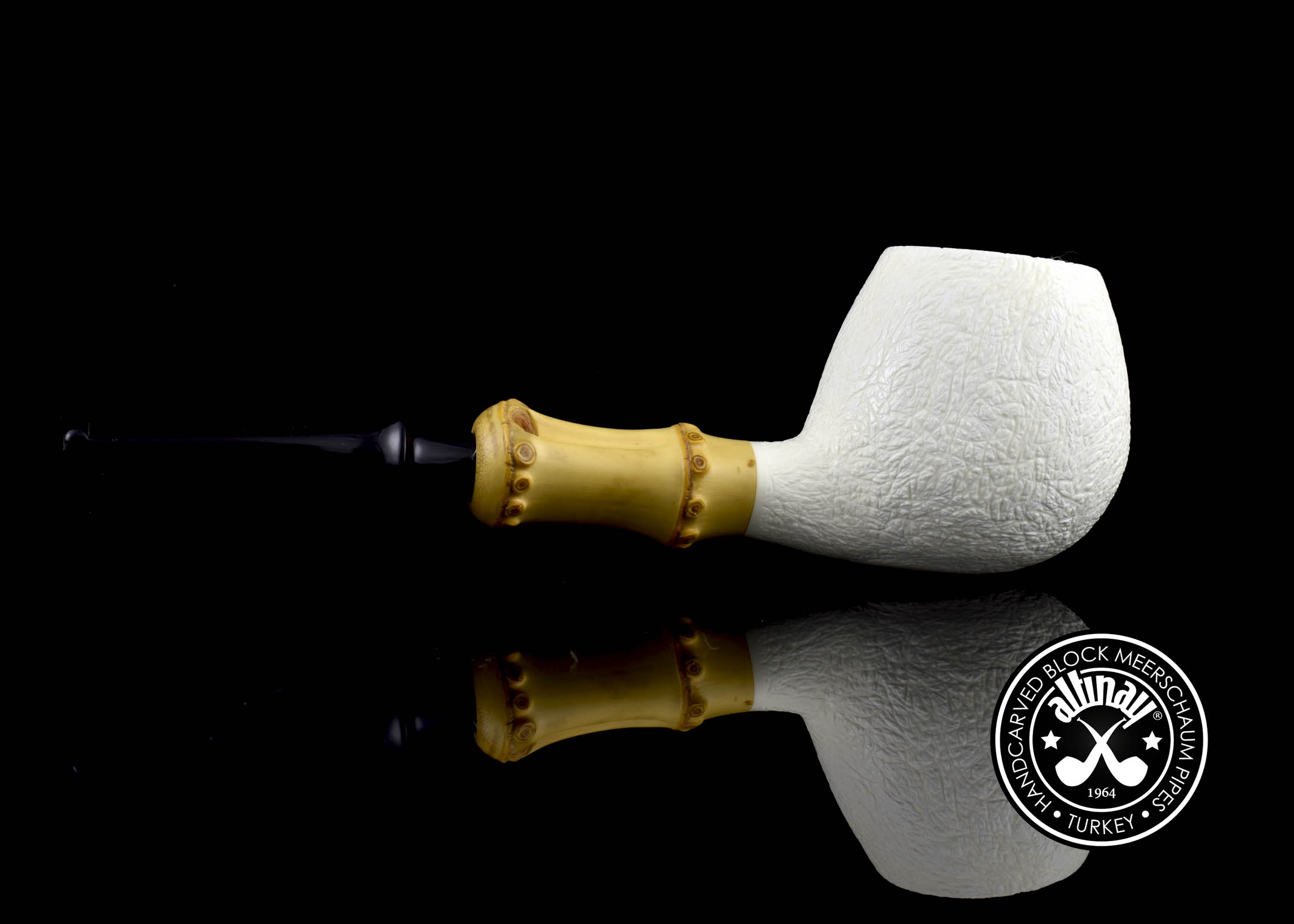 altinay-bamboo-apple-meerschaumpfeife-echtes-meerschaum image 3