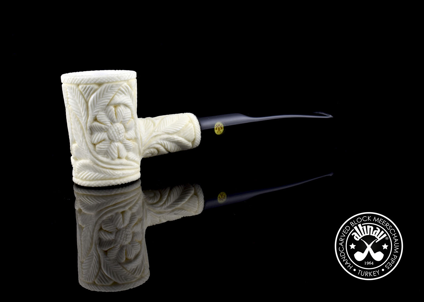 altinay-classic-poker-meerschaumpfeife-sitzpfeife-glatt image 1