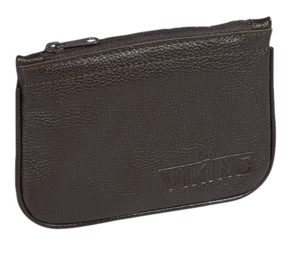 viking-tabakbeutel-leder-dunkelbraun-mit-rei-verschluss image 1