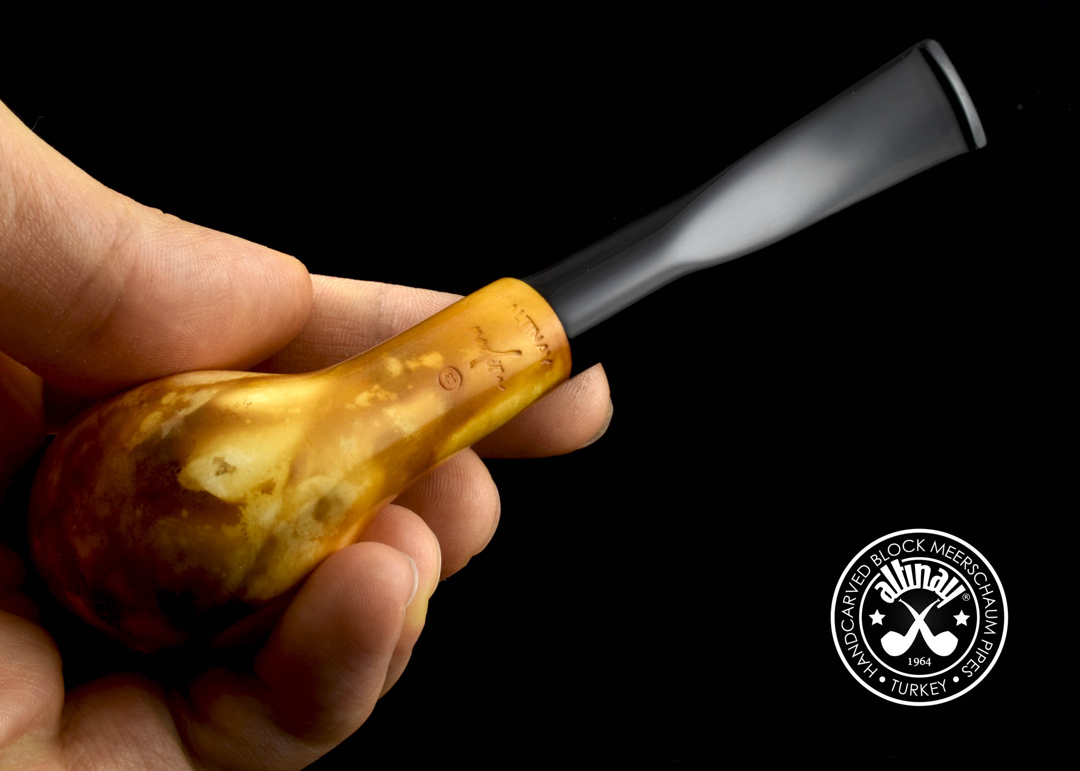 altinay-lee-van-cleef-billiard-meerschaumpfeife-calcined-4 image 6