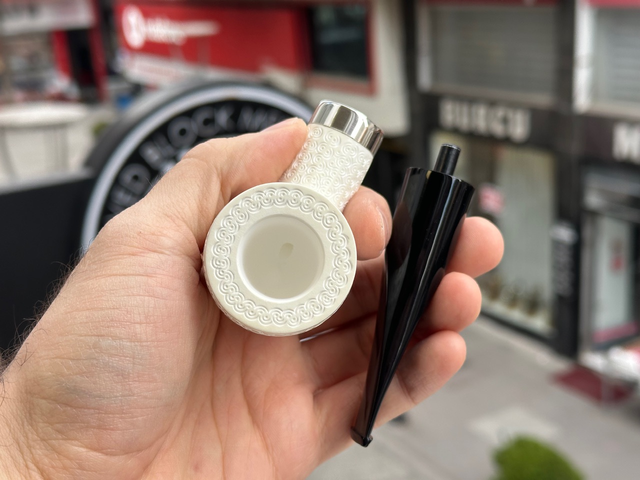 altinay-classic-billiard-meerschaumpfeife-silberring-2 image 7