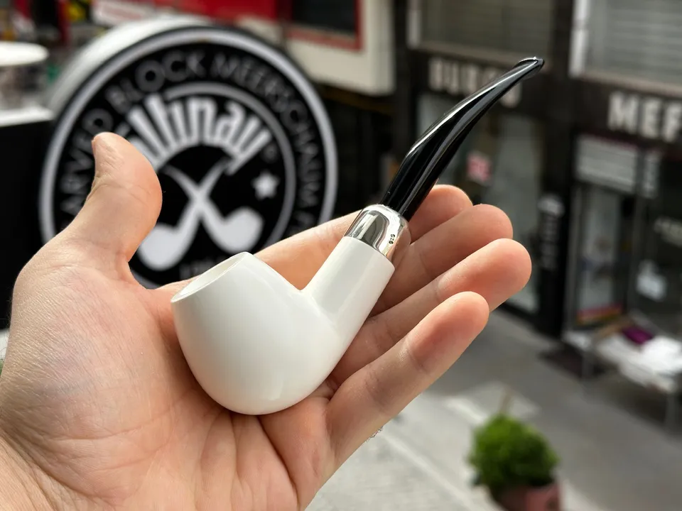 altinay-spigot-billiard-silber-army-meerschaumpfeife image 1