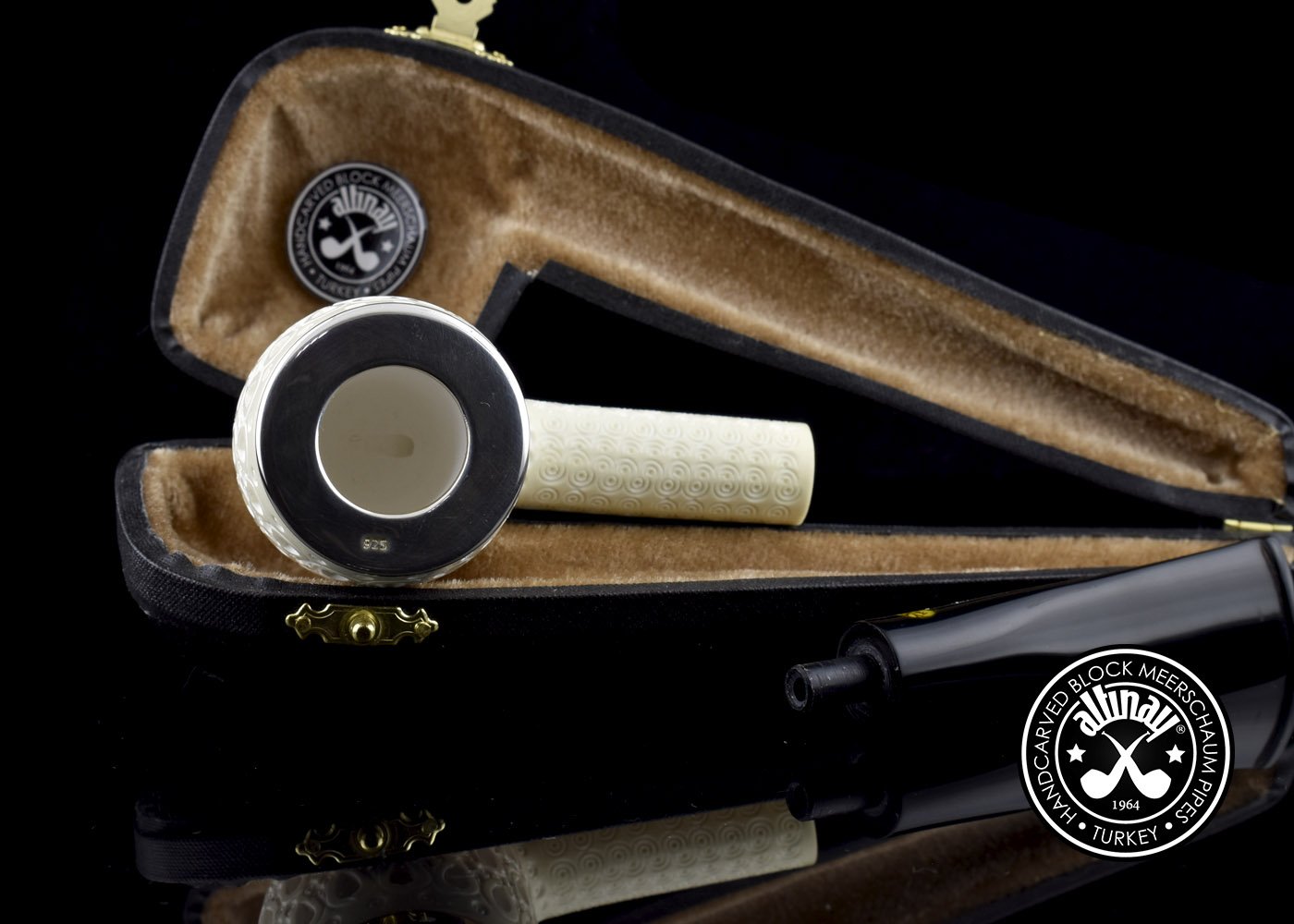 altinay-classic-top-silver-billard-meerschaumpfeife-glatt image 6