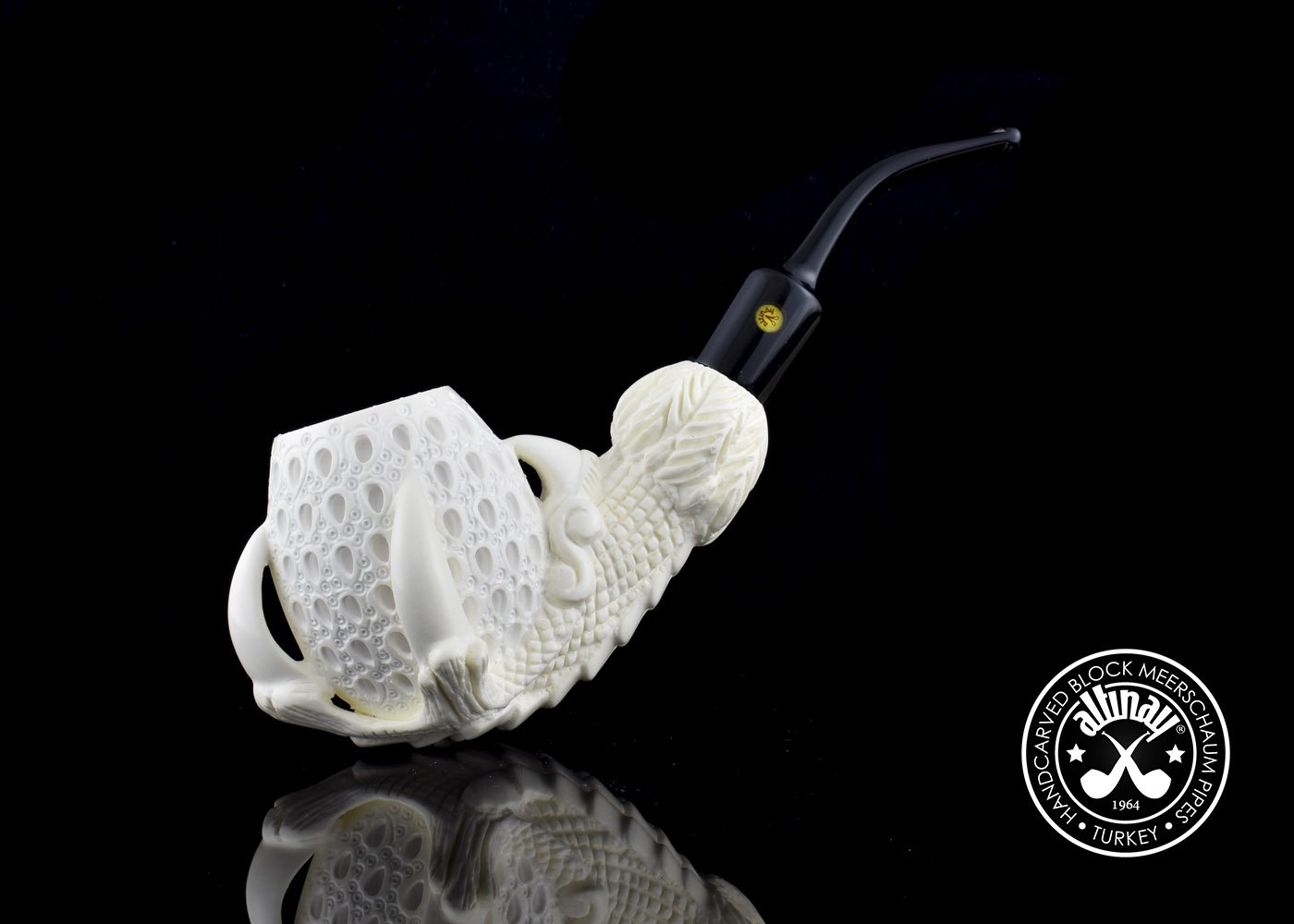 altinay-eagle-s-claw-meerschaumpfeife-adlerklaue-geschnitzt-2 image 2