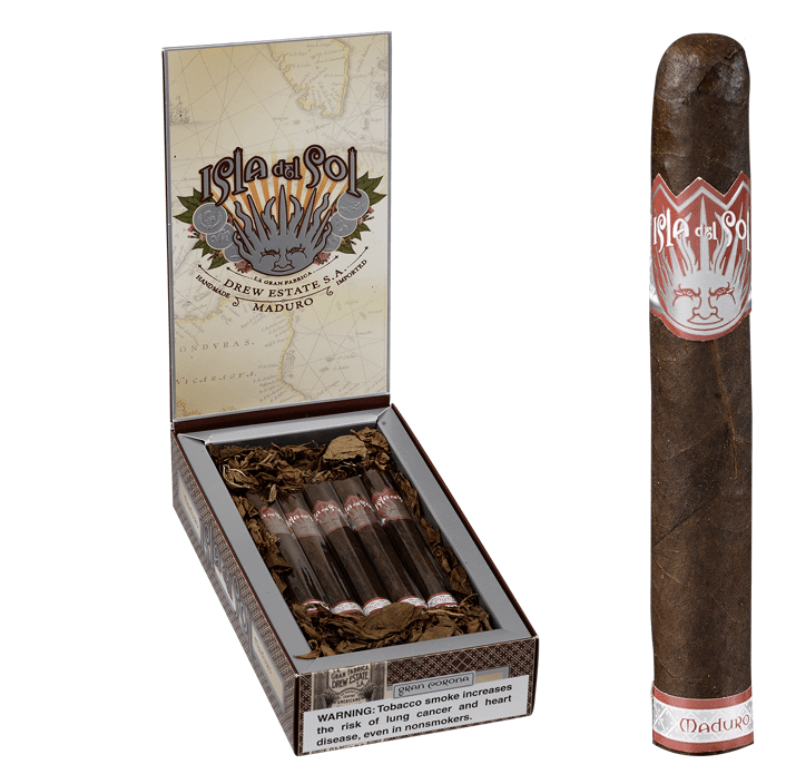 drew-estate-isla-del-sol-corona-maduro-zigarre-kaffee image 1
