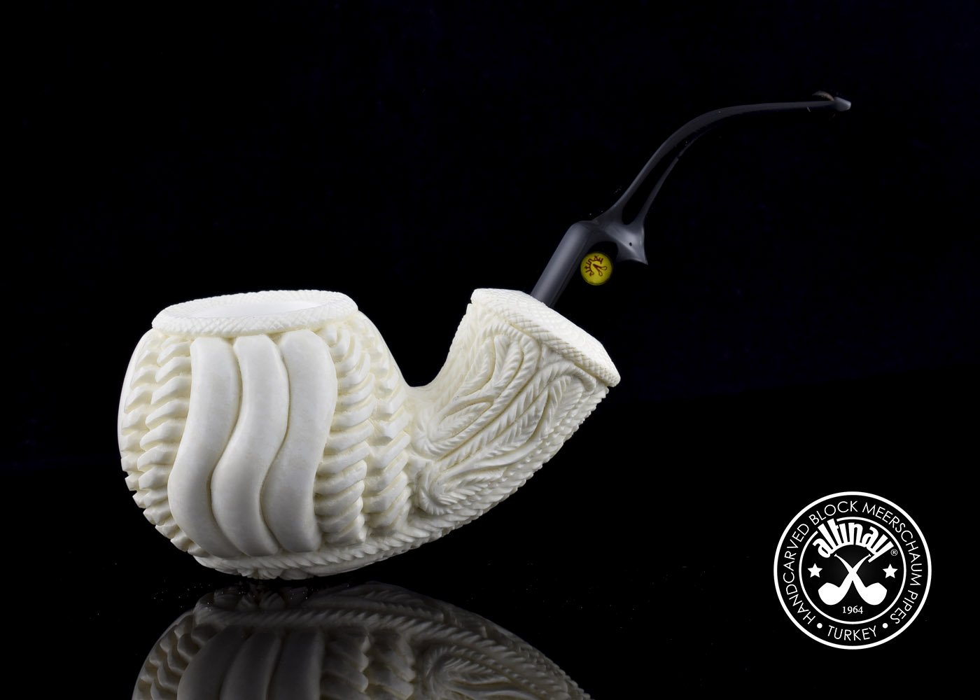 altinay-classic-carved-apple-meerschaumpfeife-geschnitzt image 4
