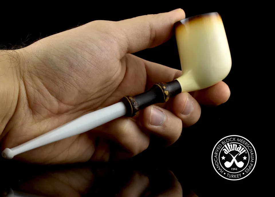 altinay-bamboo-black-billiard-52272-meerschaumpfeife image 1