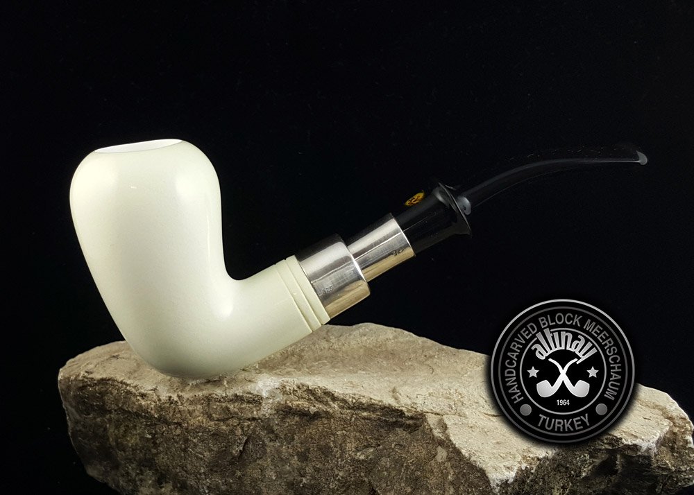 altinay-spigot-army-pear-meerschaumpfeife-silber-spigot-etui image 3