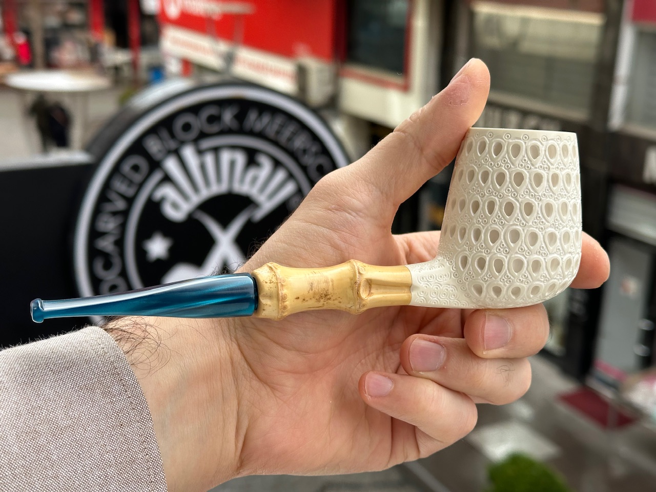 altinay-bamboo-xl-billiard-meerschaumpfeife-bambus-natur image 3