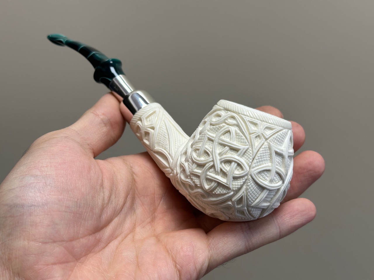 altinay-spigot-apple-meerschaumpfeife-keltischer-knoten image 3