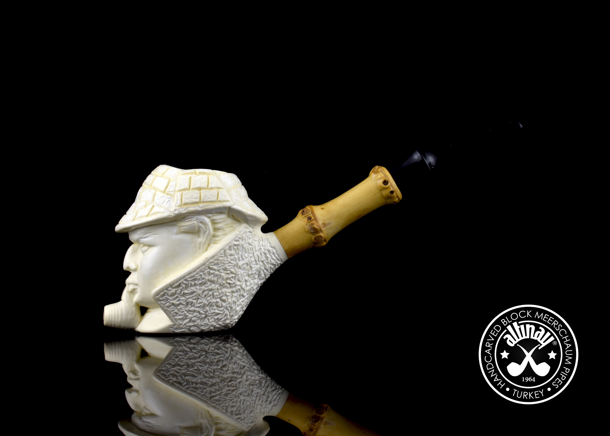 altinay-bamboo-sherlock-holmes-meerschaumpfeife-lesepfeife image 2