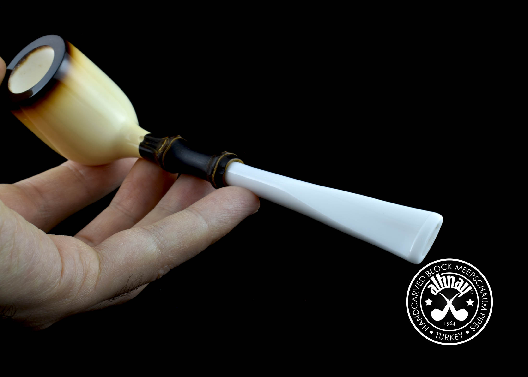 altinay-bamboo-black-billiard-52272-meerschaumpfeife image 8