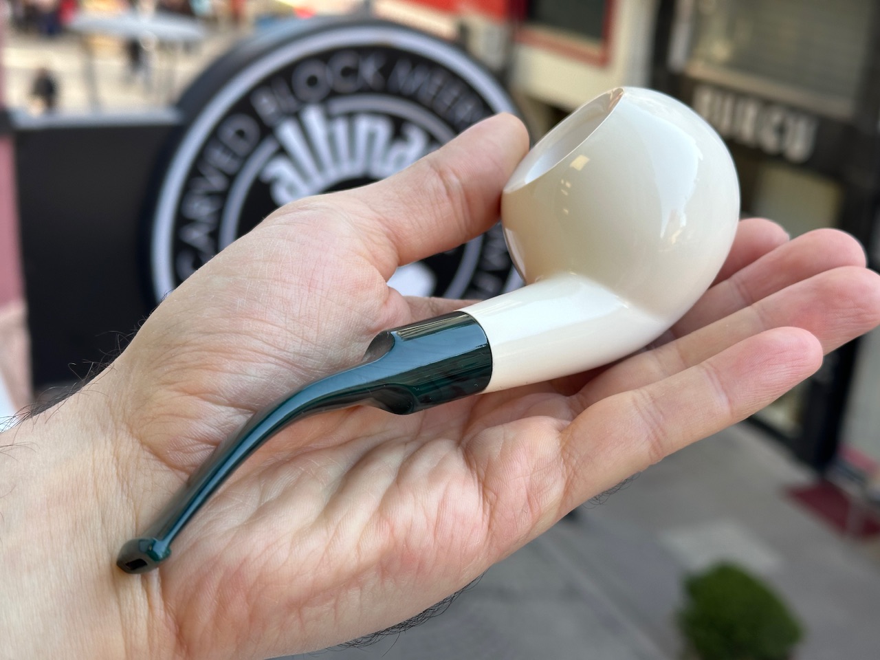 altinay-classic-apple-meerschaumpfeife-tabakpfeife-rund-glatt image 2