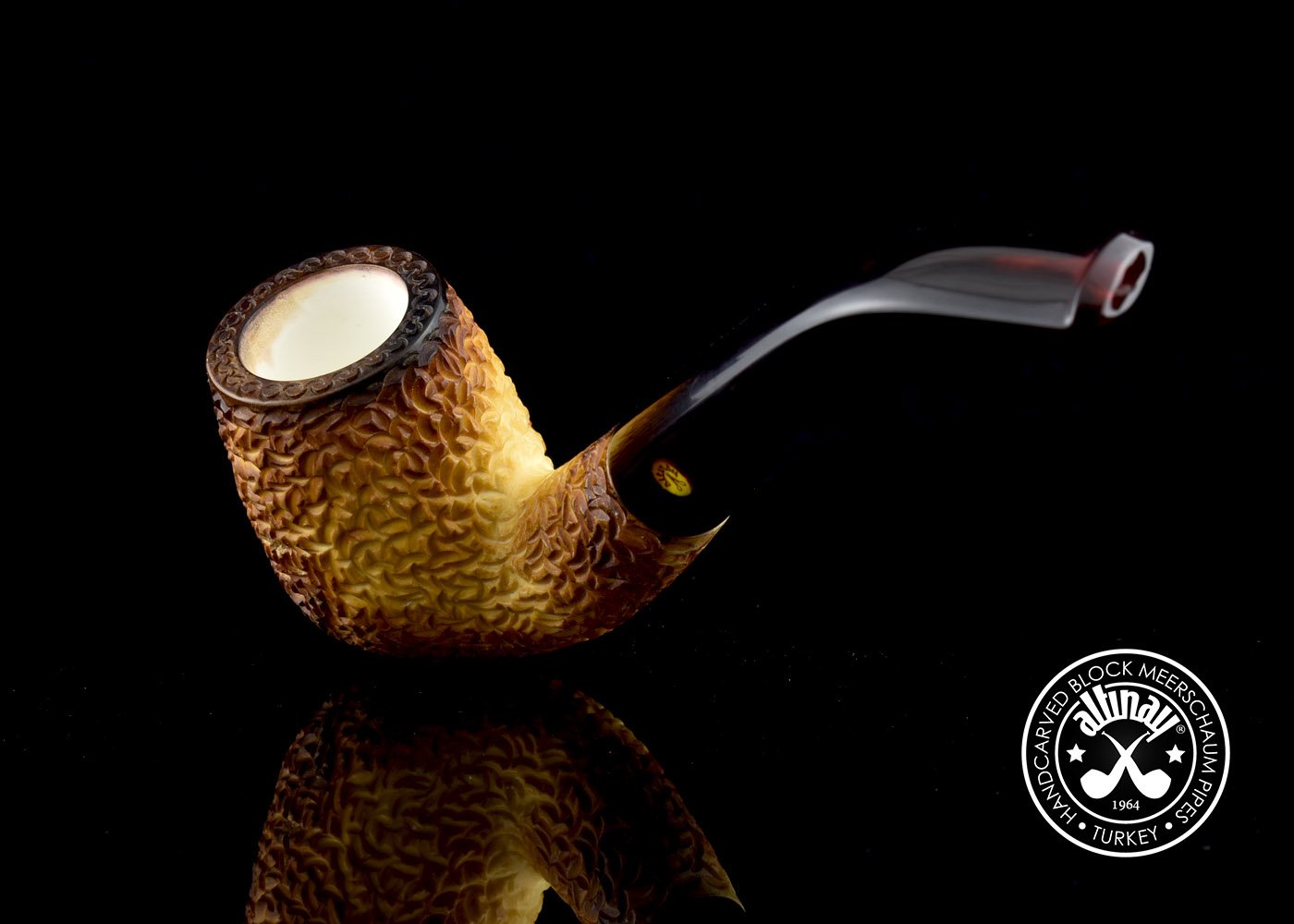 altinay-calcined-bent-billiard-meerschaumpfeife image 5
