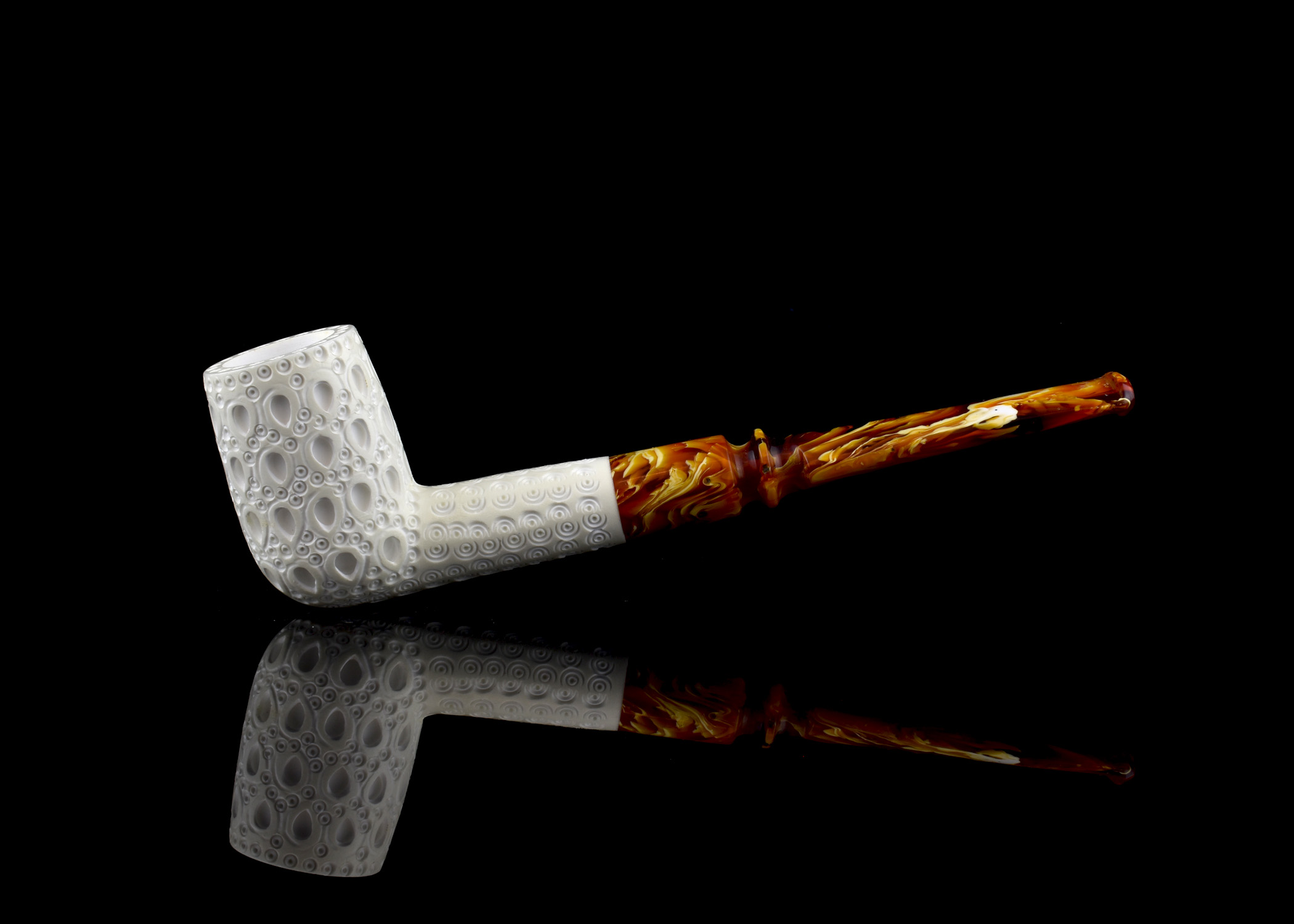 altinay-classic-meerschaum-billiard-tabakpfeife-natur image 2