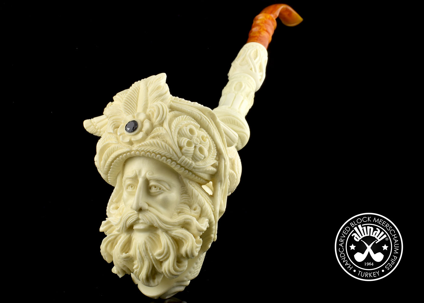 altinay-classic-sultan-saxophone-meerschaumpfeife-figurenpfeife image 2
