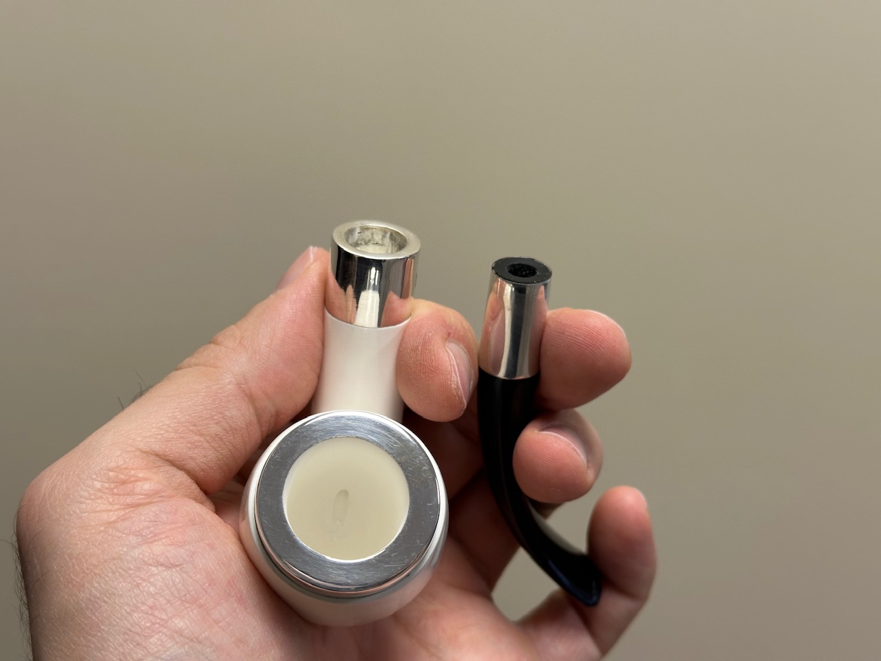altinay-spigot-egg-meerschaumpfeife-silber-top-silber image 6