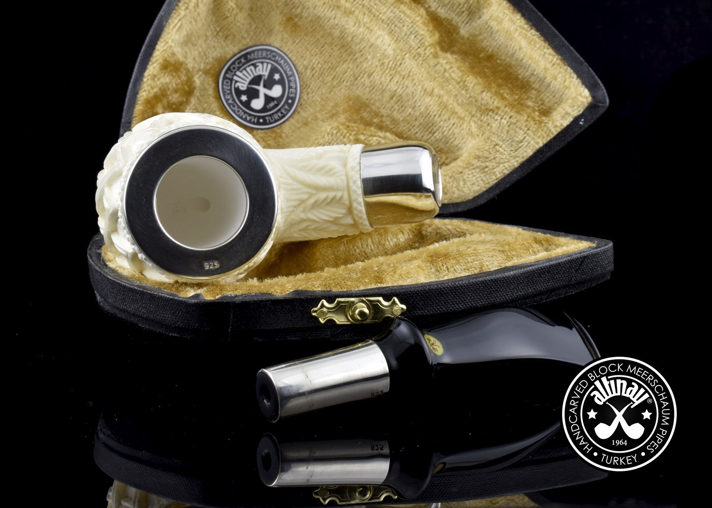 altinay-spigot-army-bent-billiard-meerschaumpfeife-gebogen-2 image 6