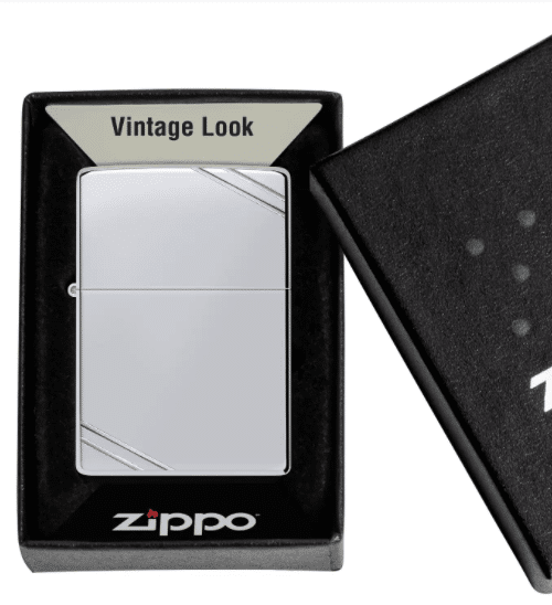 zippo-vintage-pfeifenfeuerzeug-chrom-hochglanz image 1
