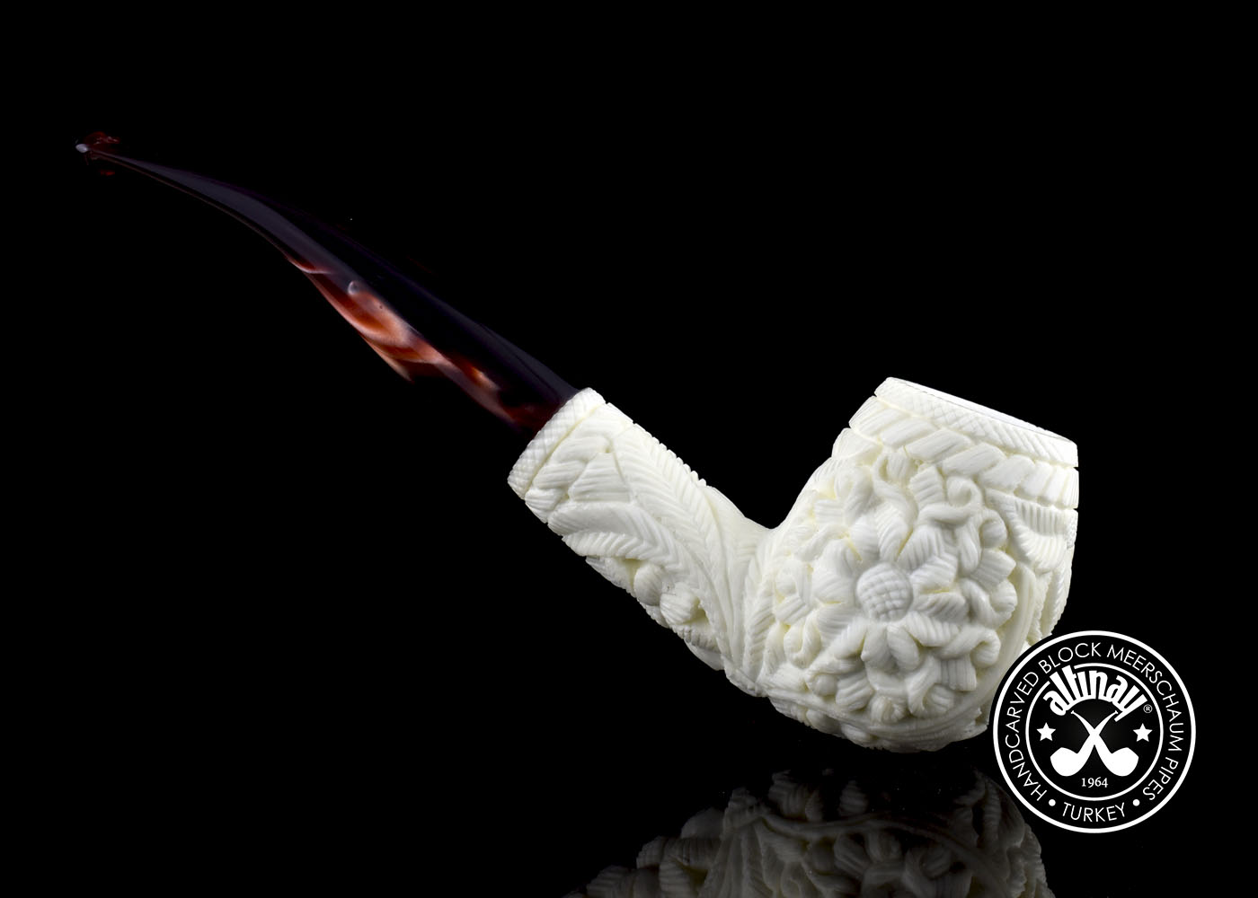 altinay-classic-bent-billiard-meerschaumpfeife-natur image 3