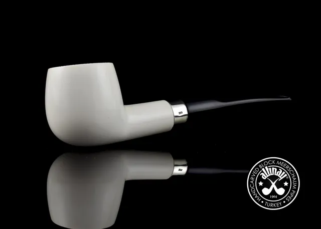 altinay-classic-pot-50192-meerschaumpfeife-silberring image 1