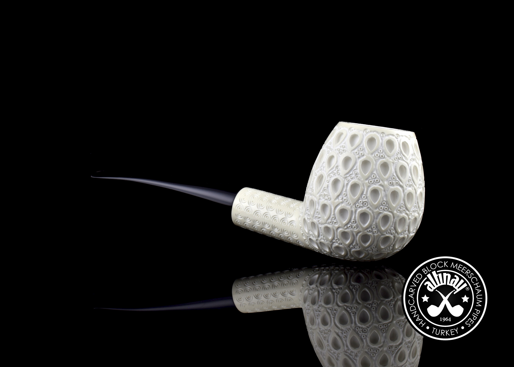 altinay-classic-apple-meerschaumpfeife-rund-glatt-2 image 2