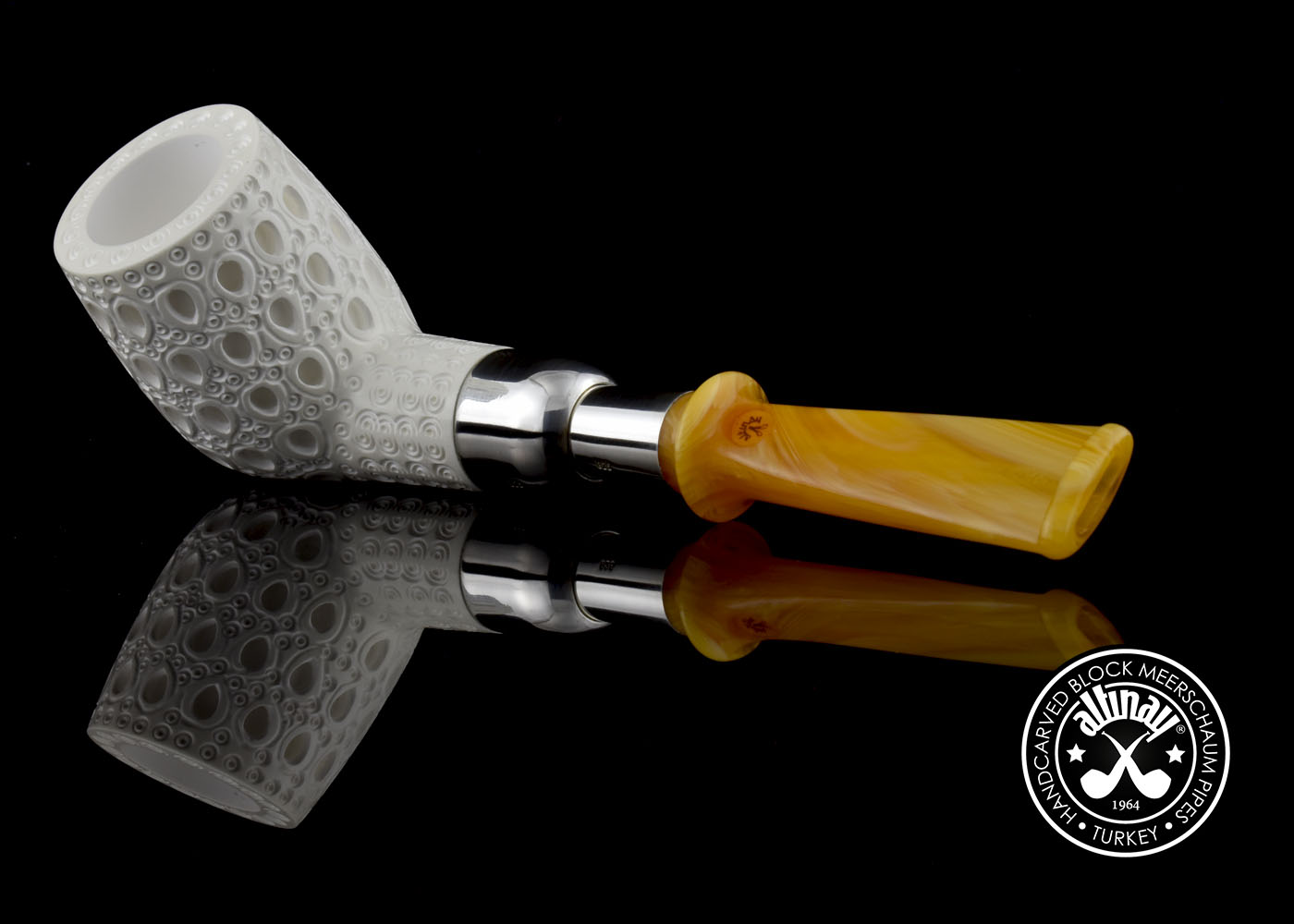 altinay-spigot-billard-silver-spigot-meerschaumpfeife image 1