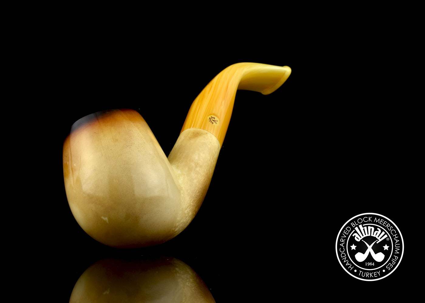 altinay-calcined-bent-billiard-meerschaumpfeife-braun image 5